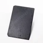 Toiture en ardoise naturelle Luz 40 Authentique 35×22, certifiée A1 T1 S1, finition lisse noir-bleuté uniforme