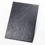 Toiture en ardoise naturelle Luz 40 Authentique 40×22, certifiée A1 T1 S1, couleur noir-bleuté uniforme