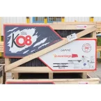 Ardoise naturelle K08 Avantage Forte – finition structurée noire, vue palette